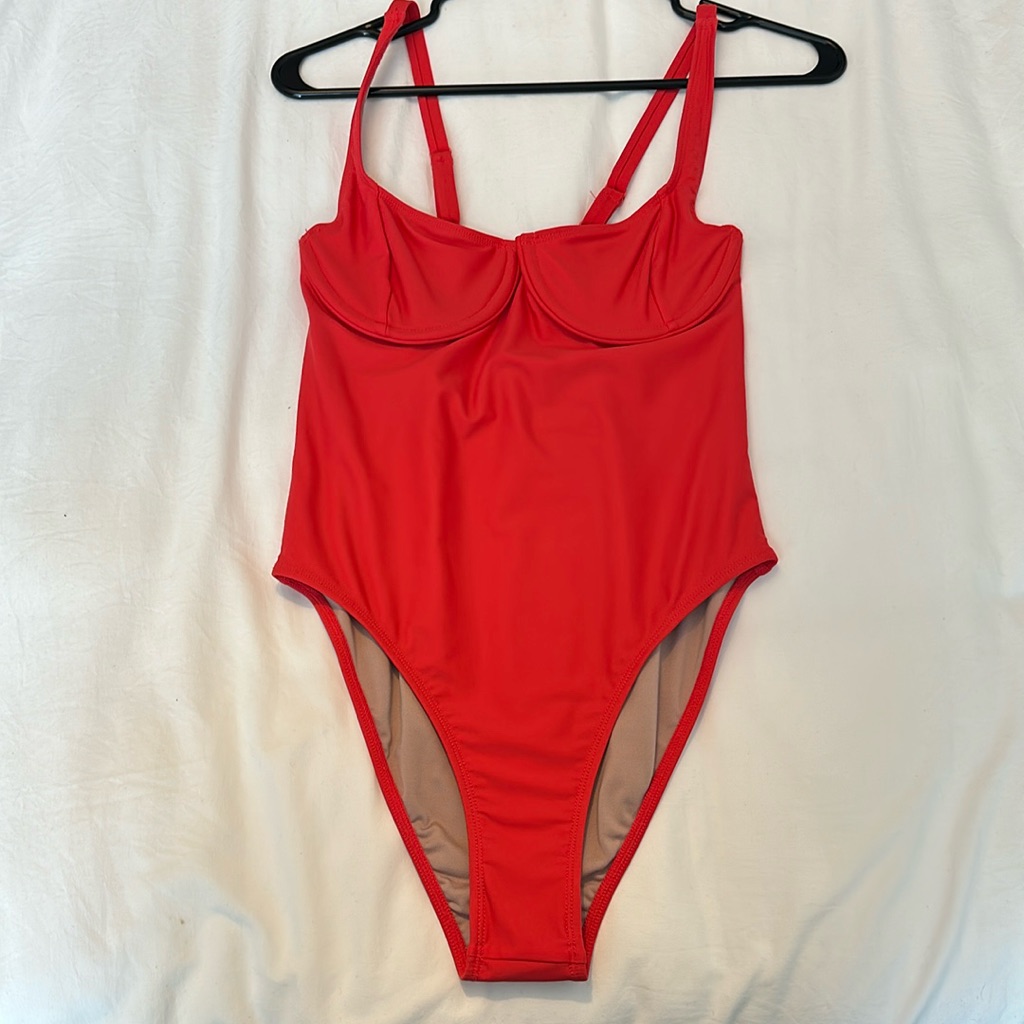 Seea Red One-Piece Swimsuit